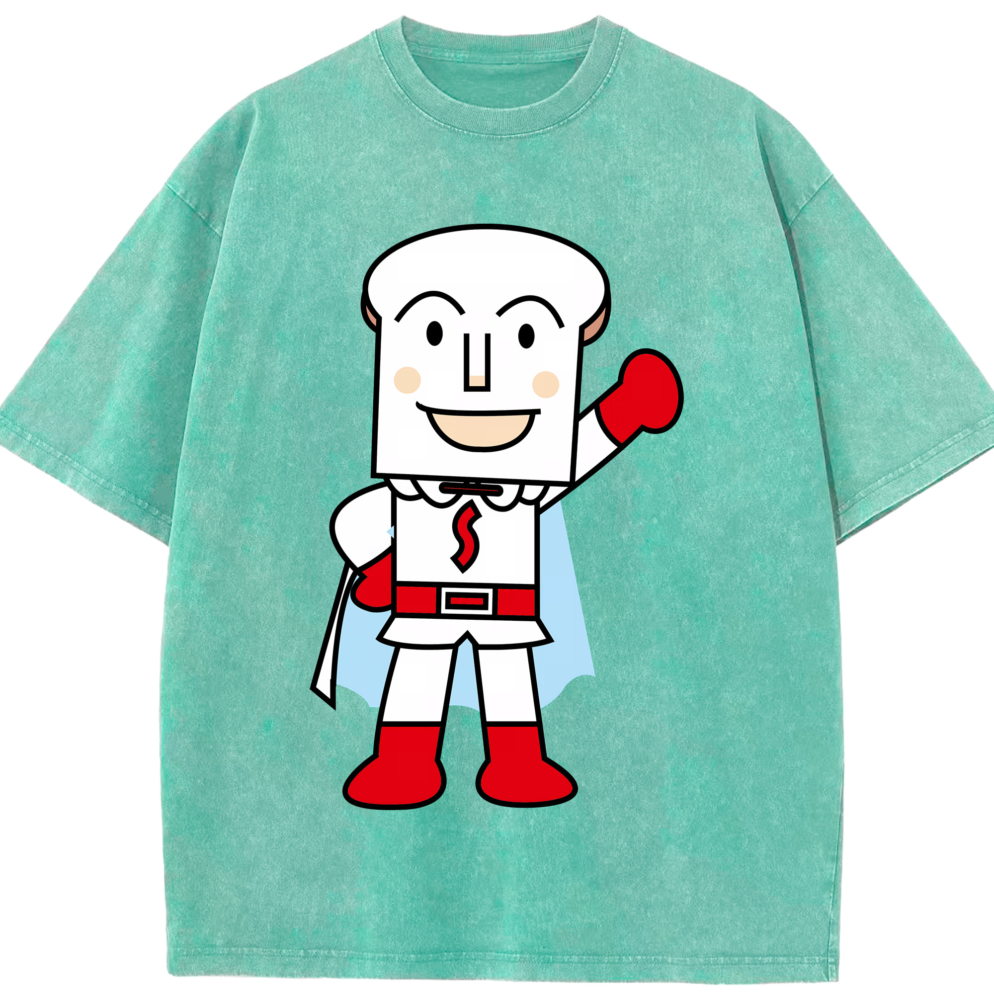 （画像用） アンパンマン Anpanman 綿100% ヴィンテージ風 半袖Tシャツ（フロントプリント）